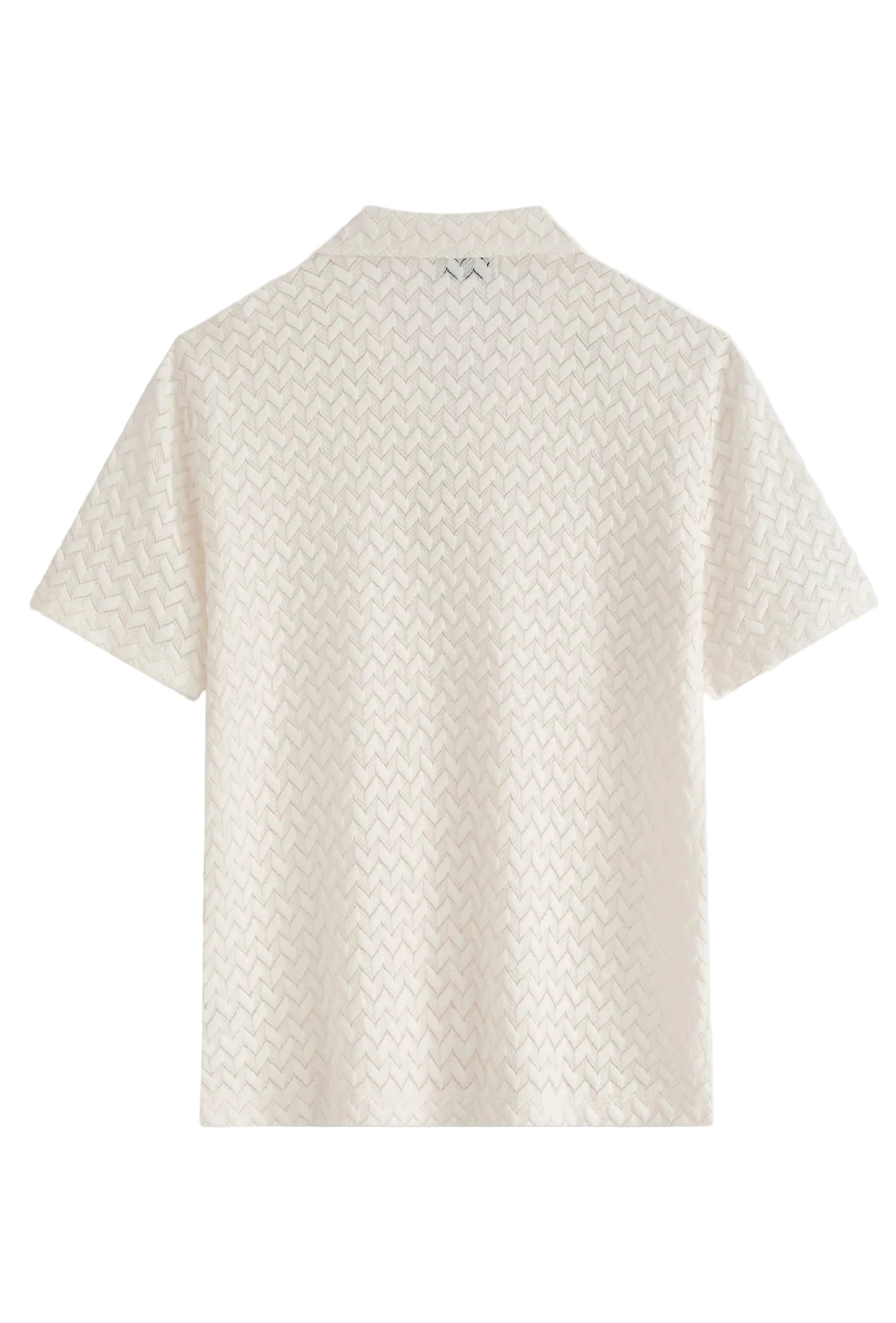 Chemise à crochet - blanche