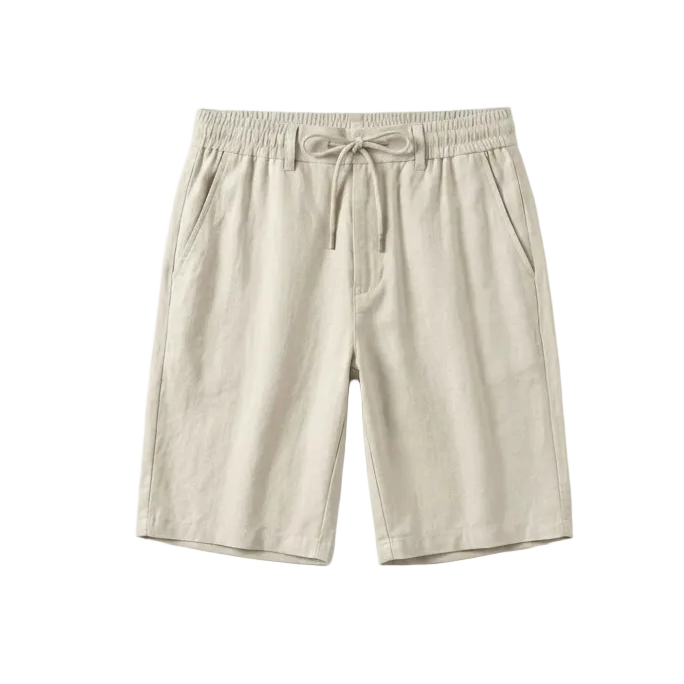 Short Beige en Lin & Coton – Esprit Été