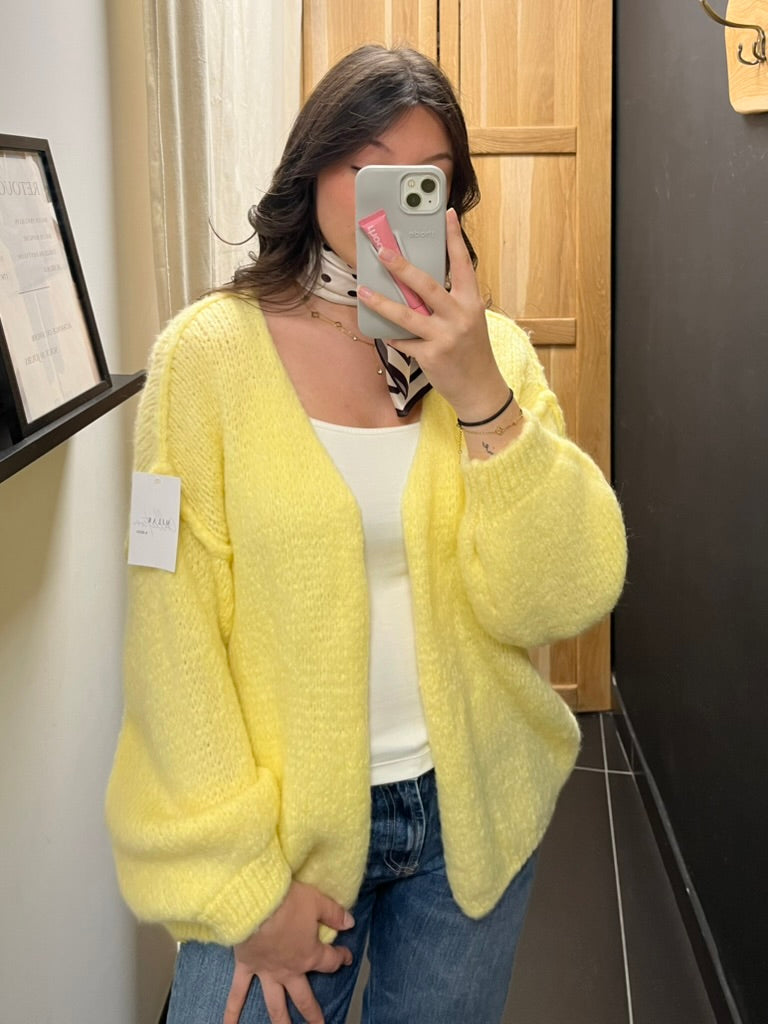 Gilet Mila Jaune Menzo