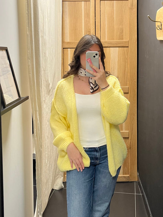 Gilet Mila Jaune Menzo