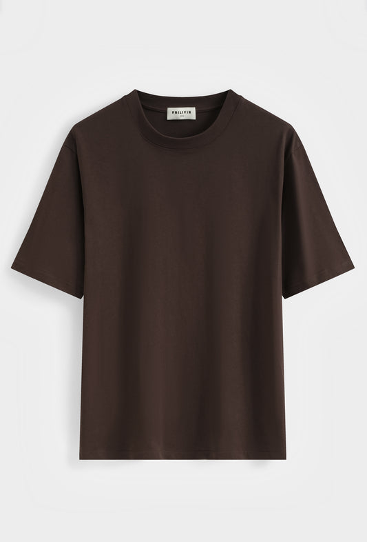T-Shirt Oversize en Coton Épais
