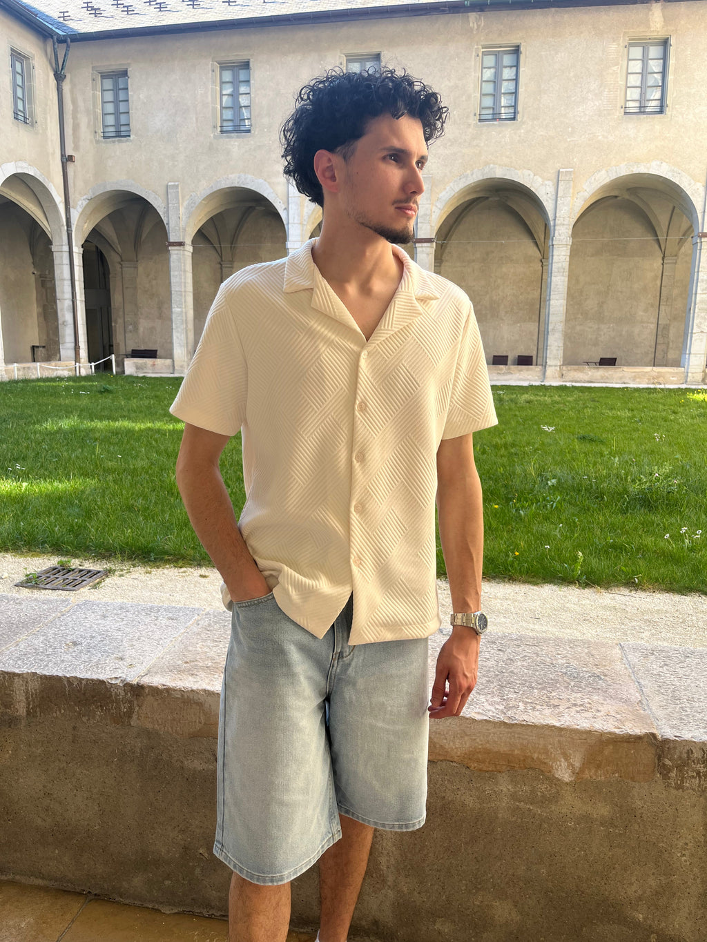 Bermuda Homme Denim – Coupe Relax & Style Estival Menzo