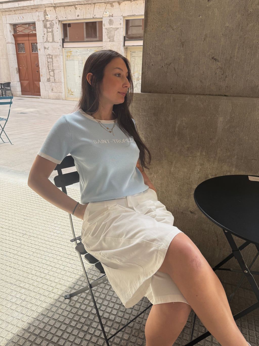T-shirt Saint Tropez - bleu Menzo