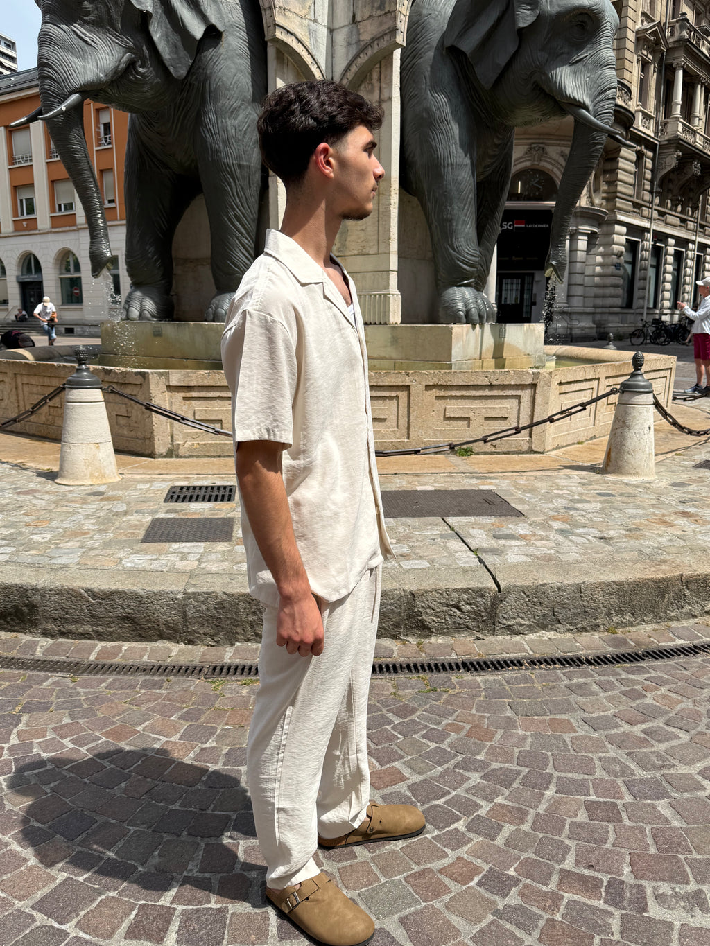 Chemise beige - viscose