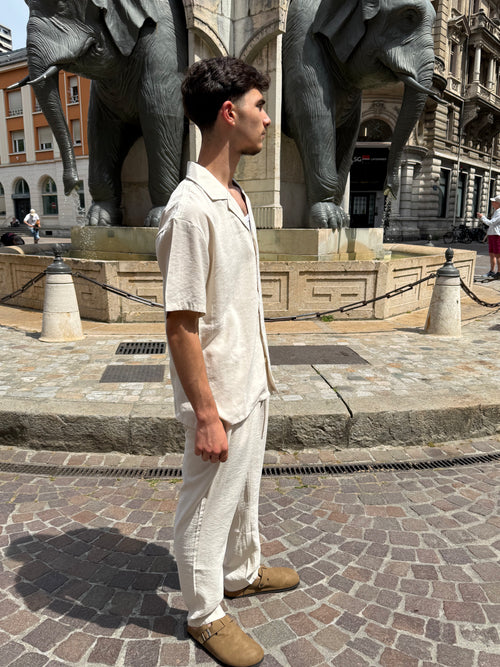 Chemise beige - viscose