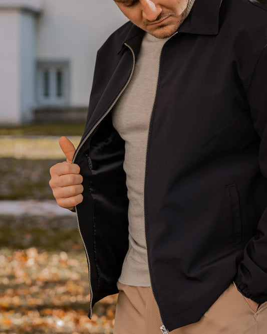 Veste bleu indigo ADJ Ma boutique