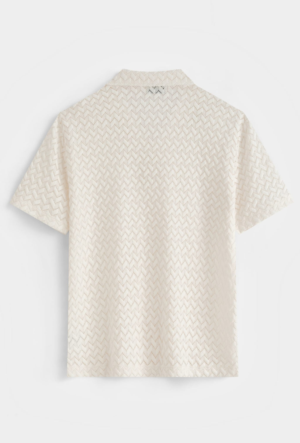 Chemise à crochet - blanche