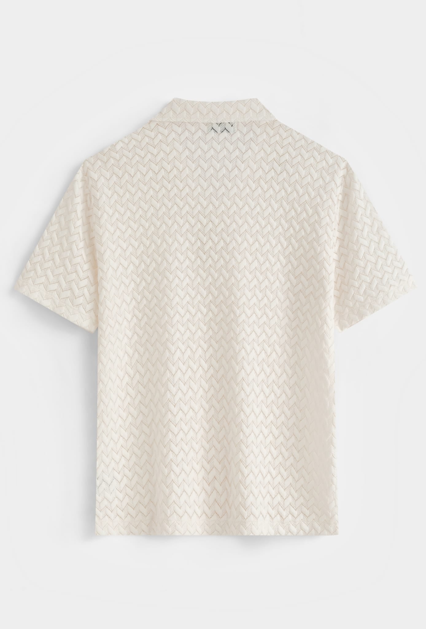 Chemise à crochet - blanche