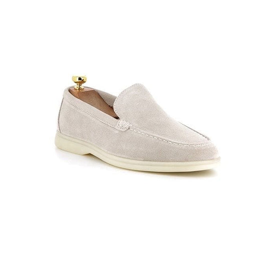 Mocassin suedine beige