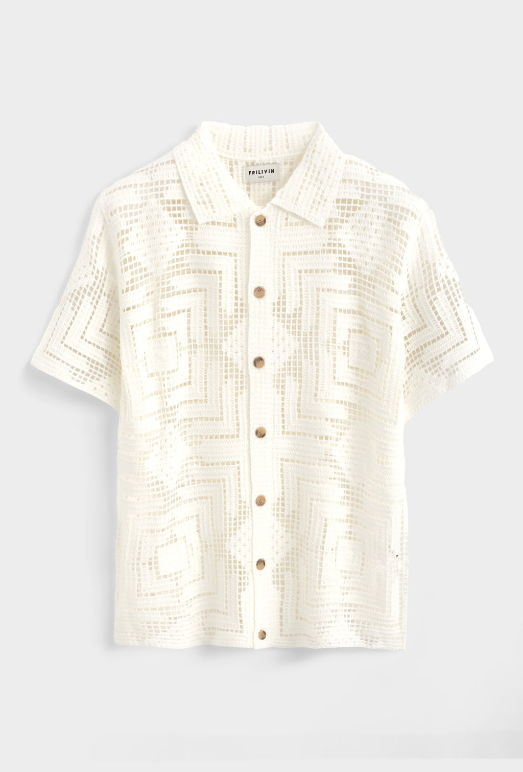 Chemisette Crochet - blanc cassé