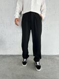 Pantalon à pince - noir