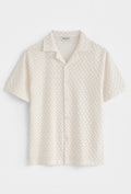 Chemise à crochet - blanche