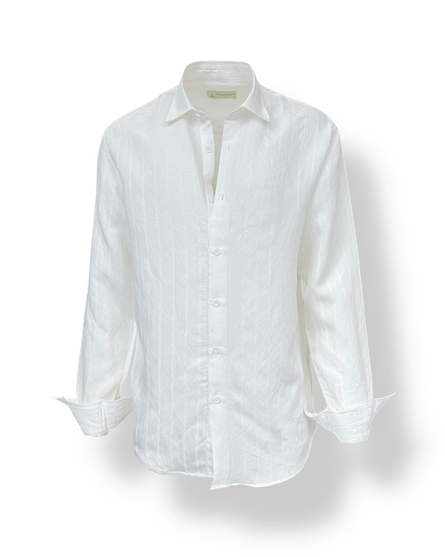 Chemise blanche large