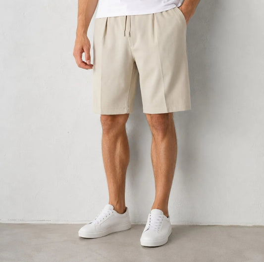 Short Habillé Fluide à Cordon – Look Dandy Urbain