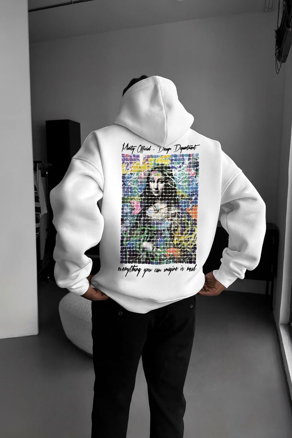 Sweat Mona - blanc Menzo