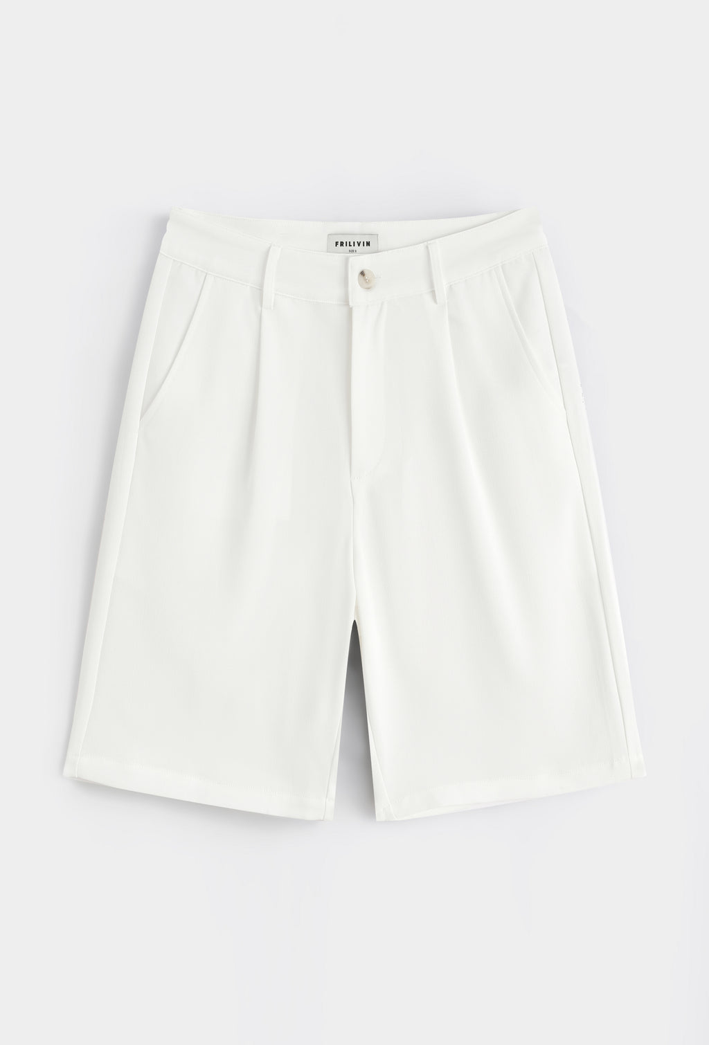 Short Blanc Pince Homme | Short Chic & Décontracté Été