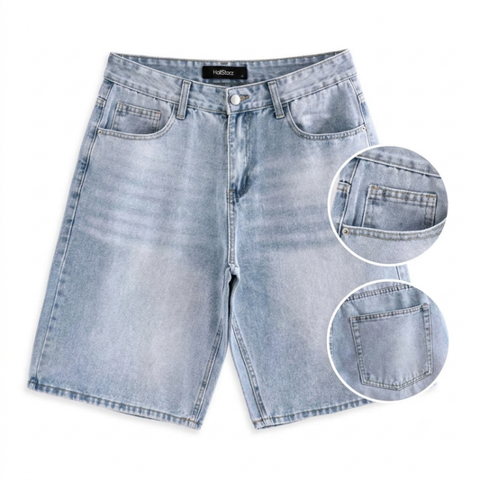 Bermuda Homme Denim – Coupe Relax & Style Estival