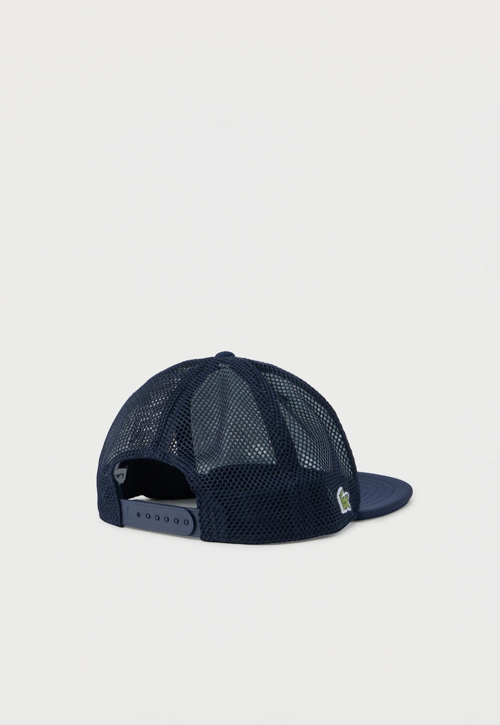 Casquette Trucker Lacoste Bleu Marine & Blanc – Style Urbain Respirant