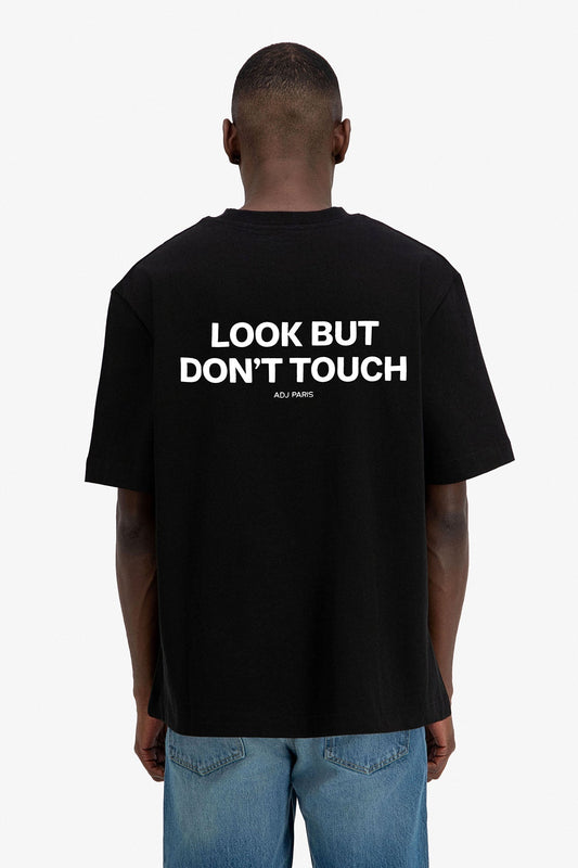 Tee-shirt Don't Touch - noir Menzo