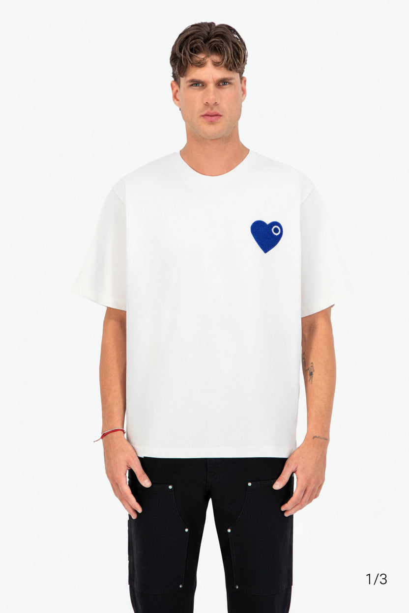 T-shirt ADJ - coeur chic