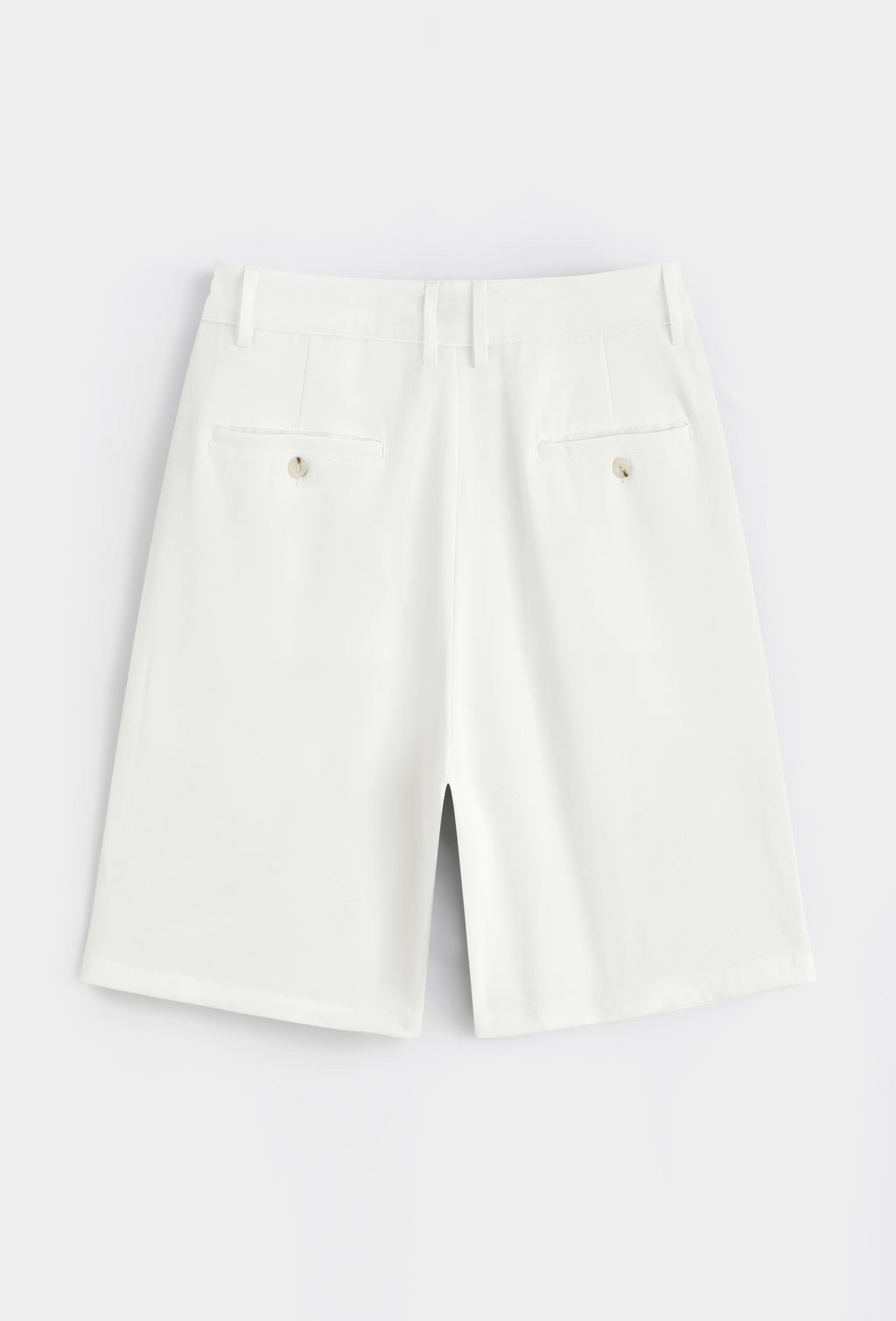 Short Blanc Pince Homme | Short Chic & Décontracté Été