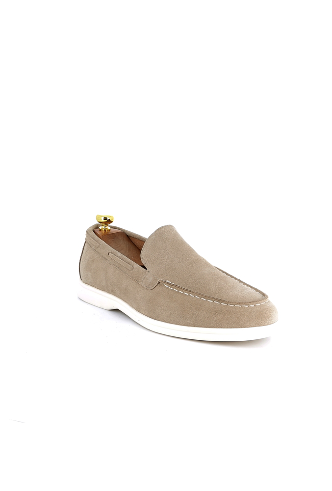 Mocassin suedine beige