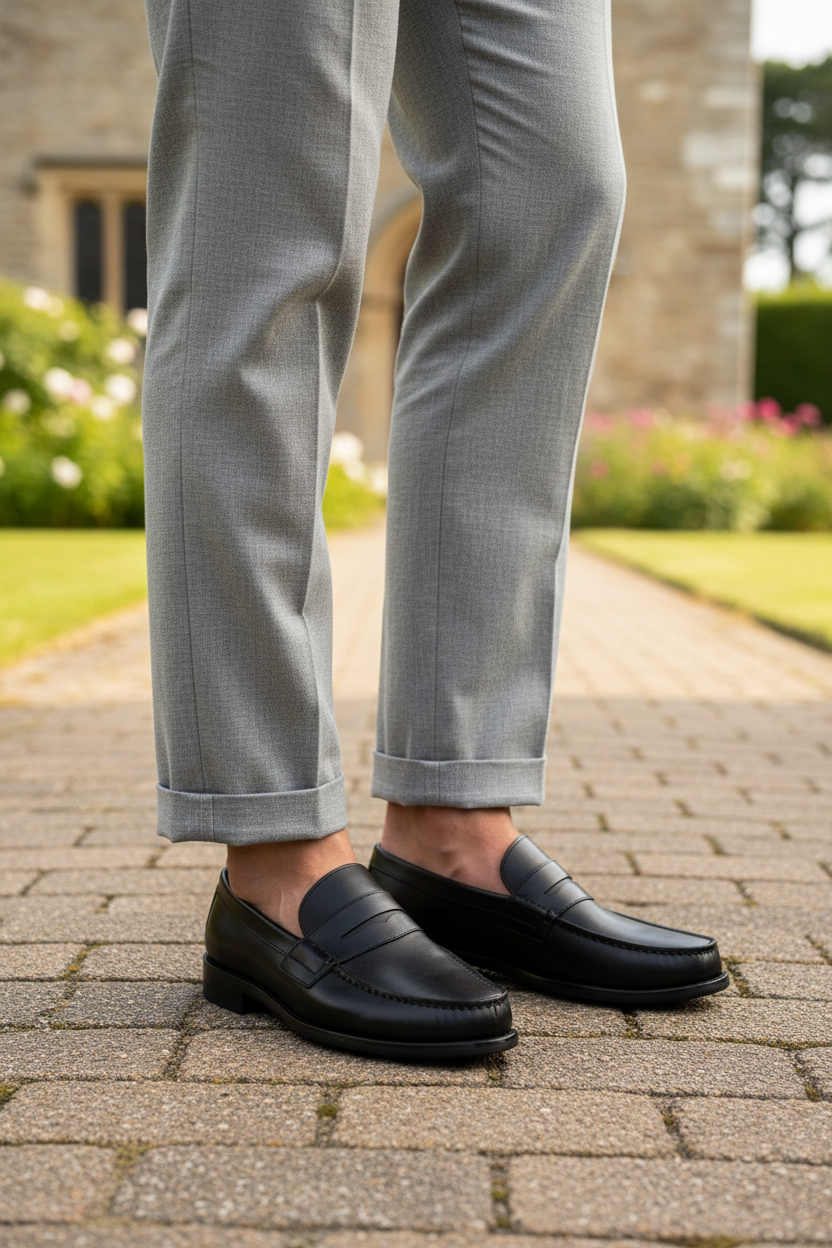 Mocassin noir Ma boutique