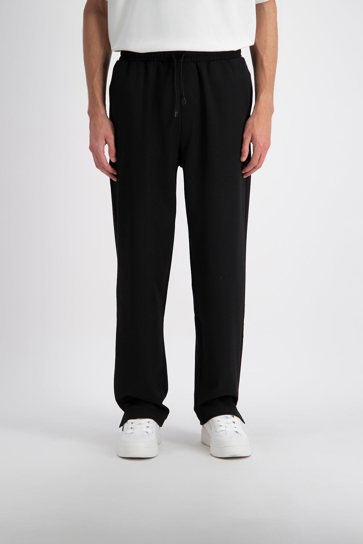 Pantalon regular ADJ - noir Menzo