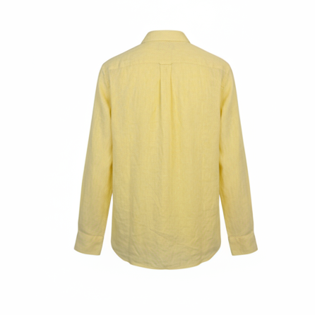 Chemise Jaune en Lin – Élégance et Légèreté